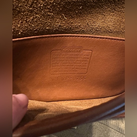 Vintage coach pocket purse British tan - Picture 7 of 10